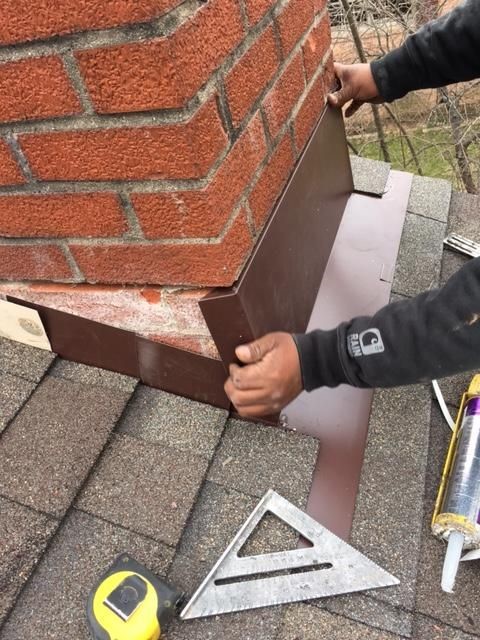 chimney flashing repair services